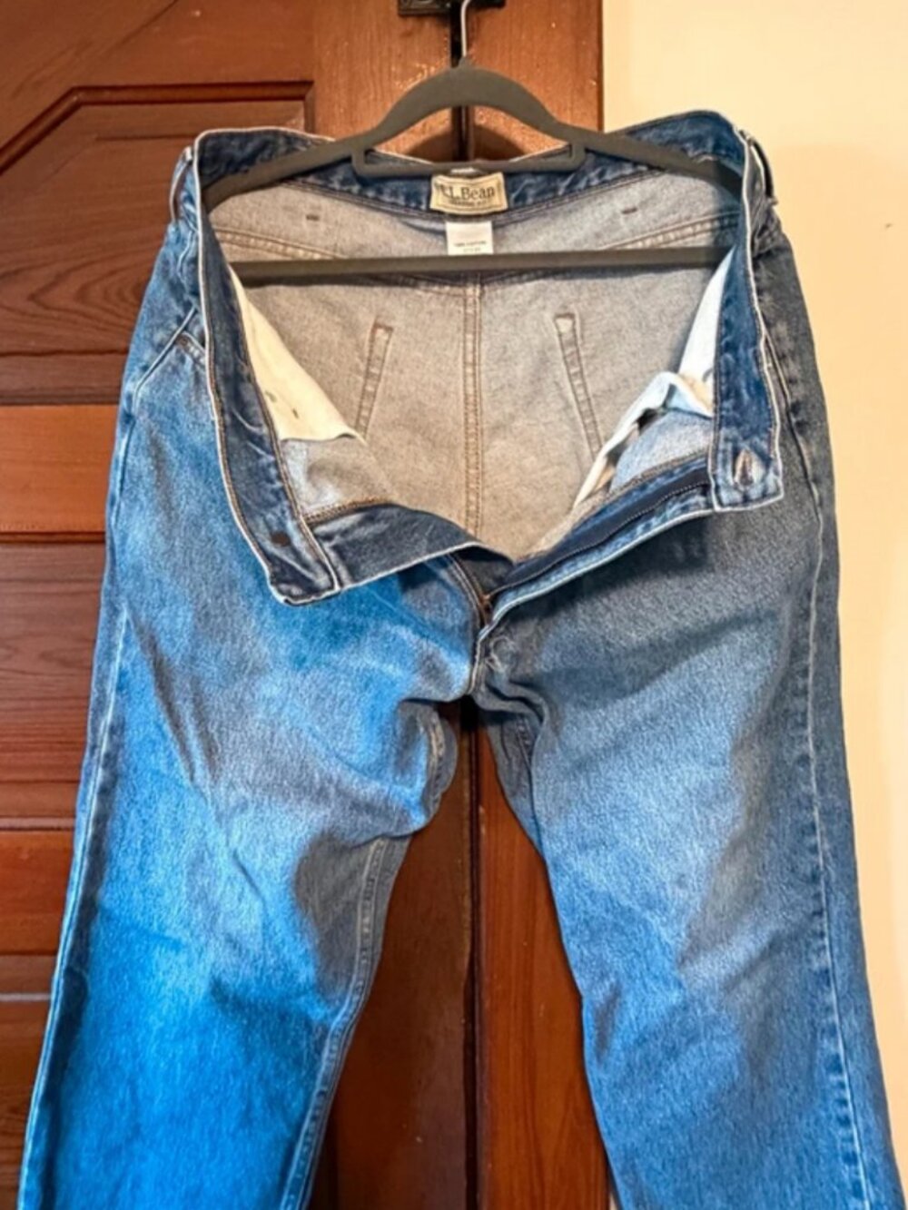 L.L.Bean Classic Fit Jeans Men’s 37x30 | 90s Vintage Style Denim